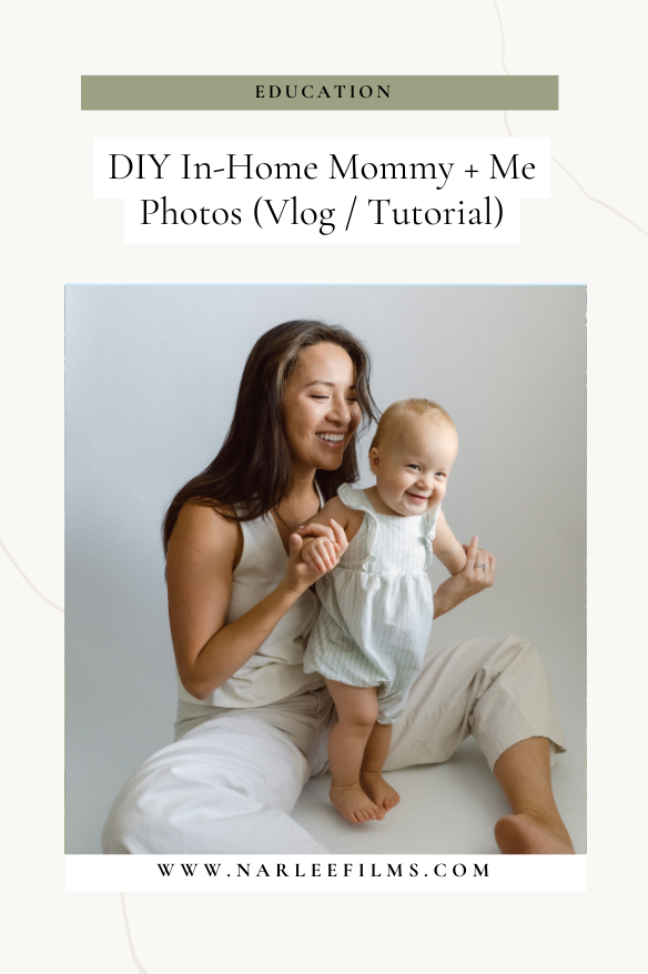 DIY mommy and me photoshoot by rachel lee
